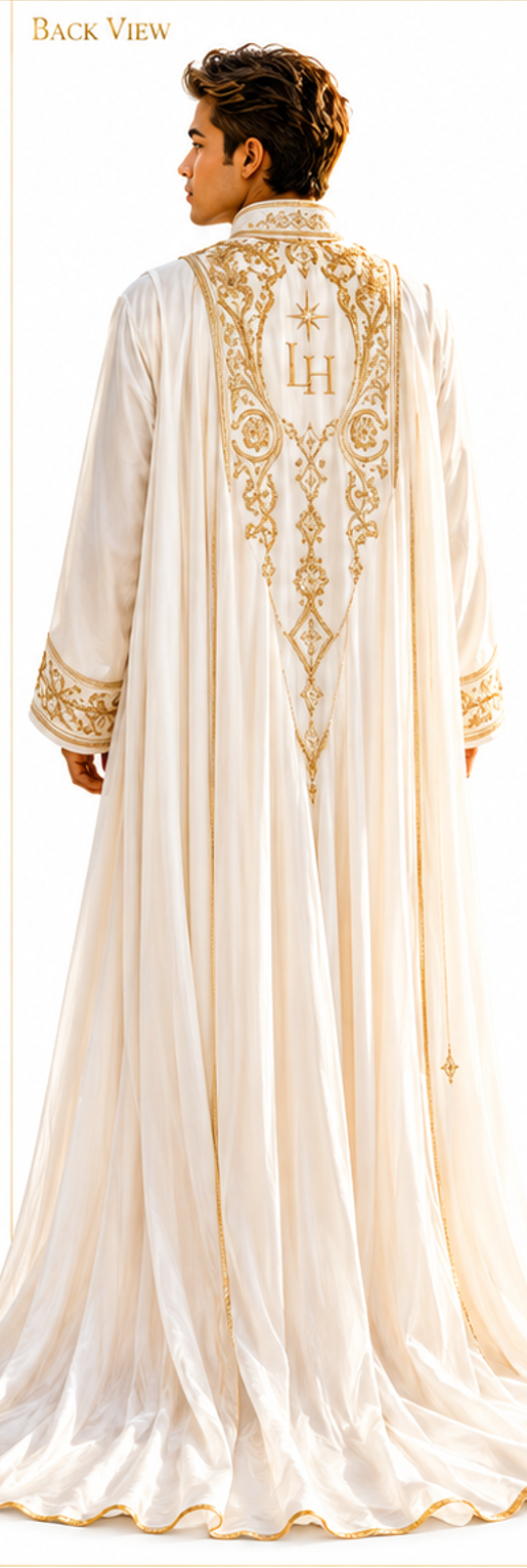 Desert Nights robe set back view